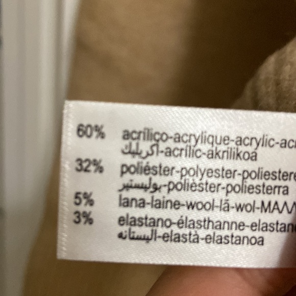 Last 1🔥 ZARA oversized soft knit wool blend v-neck sweater blogger favorite - Picture 6 of 6